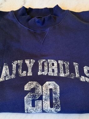 NWT Daily Drills Fleece Vintage Athletics Crew